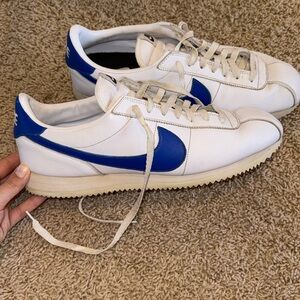 Blue Nike Cortez